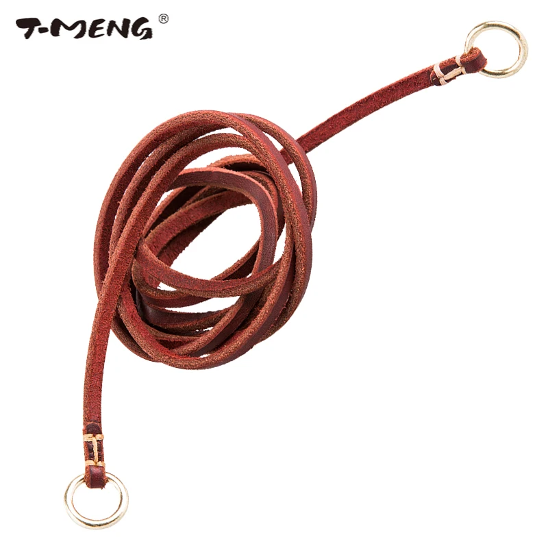 Цепочка из натуральной кожи для домашних животных ширина 0 6 см | Дом и сад