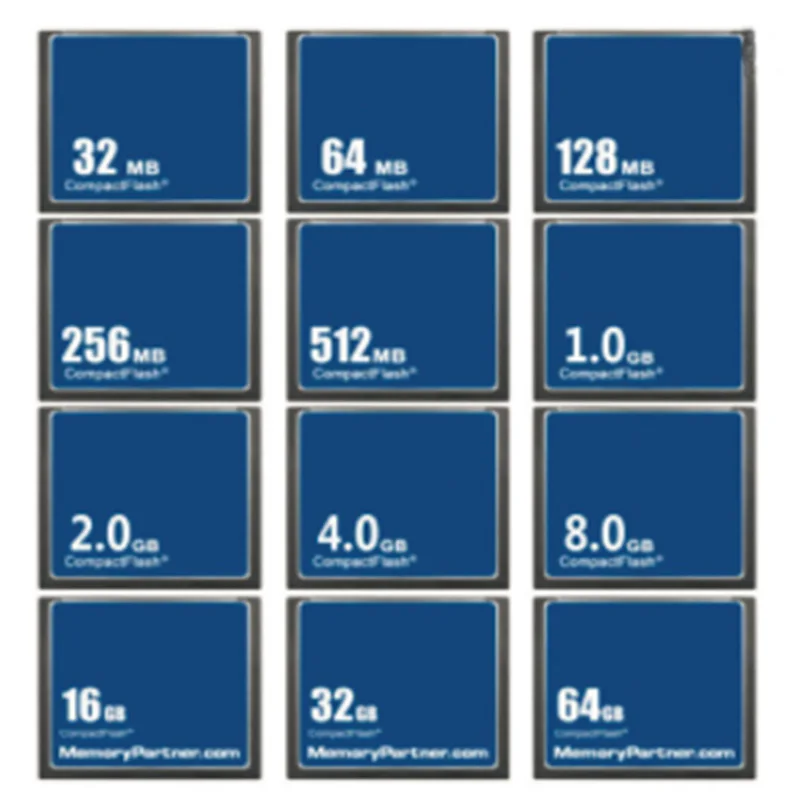 10PCS/Lot Wholesale Cheap CF Card Memory Compact Flash 32MB 64MB 128MB 256MB 512MB 1GB 2GB 4GB 8GB16GB 32GB 64GB Used | Компьютеры и