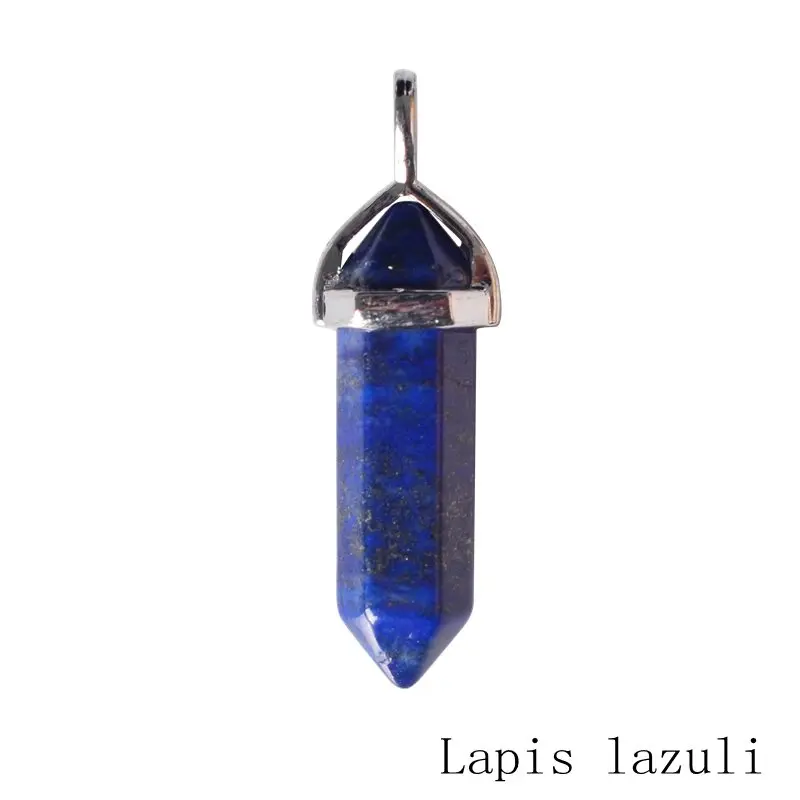 SEVENSTONE подвеска с натуральным камнем заживляющей точкой кристалл кварцевый кулон