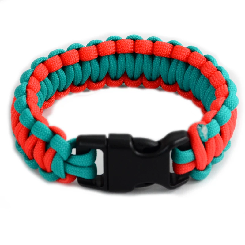 Индивидуальный браслет для выживания Paracord с изогнутой пряжкой|Паракорд| |