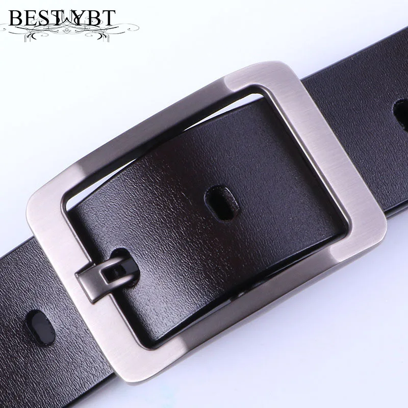 

Best YBT New Men Belt Imitation leather Alloy pin buckle Belt Casual Business affairs Individuality Hot Selling Men Belt