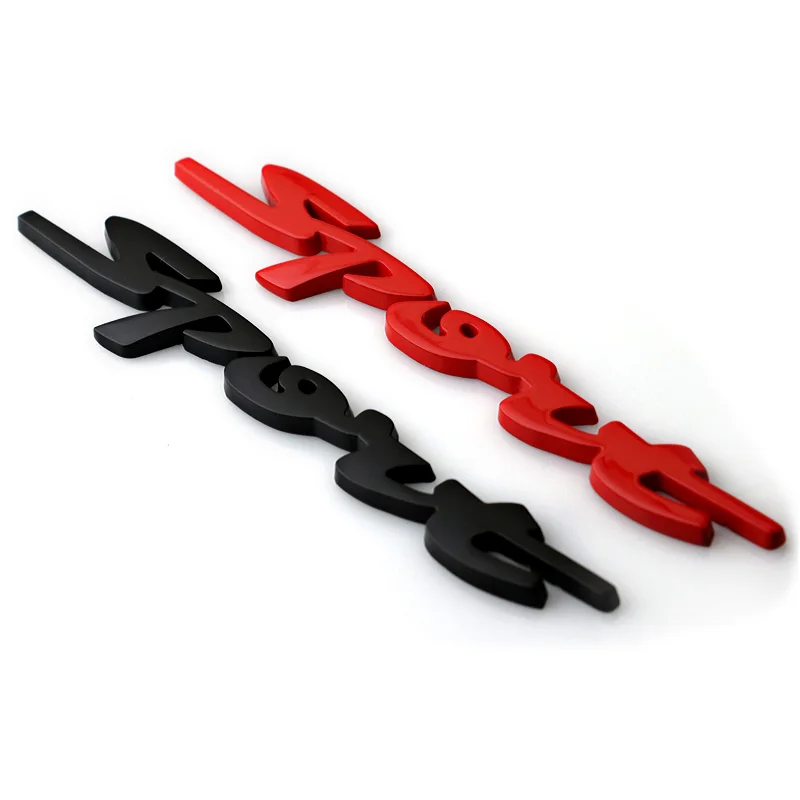 Автомобильная наклейка эмблема значок Спорт Металл 4 цвета Тюнинг авто мотоцикл