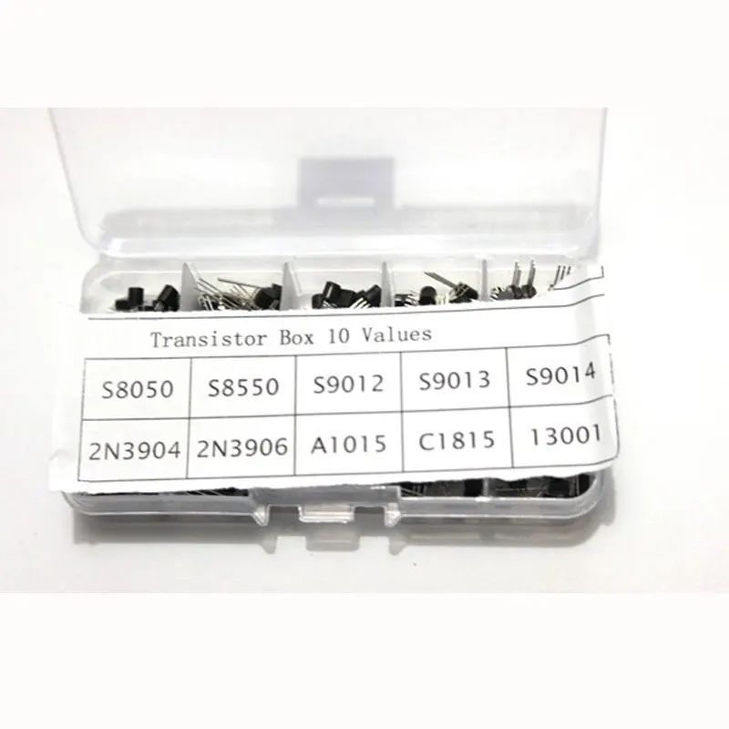200 шт./кор. К-92 транзистор ассортимент Ассорти Комплект S8050 S8550 S9012 S9013 S9014 A1015 C1815 2N3904