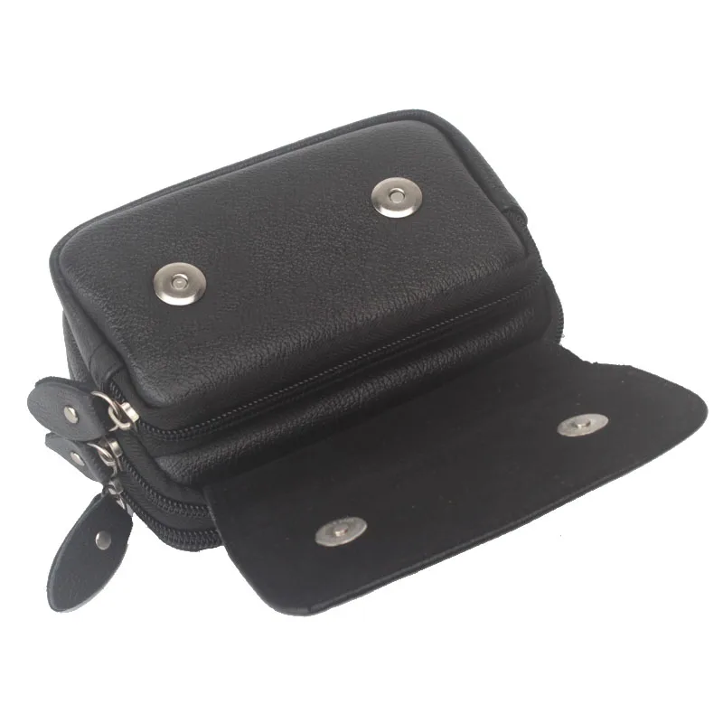 Мужская кожаная поясная сумка кошелек|waist bag|fanny pack waist bagmobile phone belt |