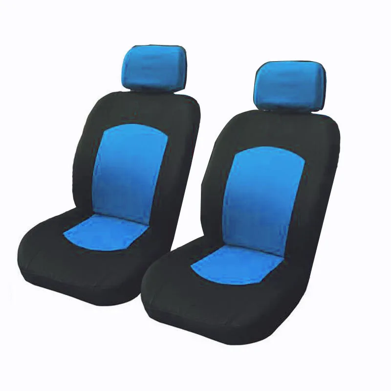 

Universal Car Seat Cover Set 8Pcs Seat Covers Front Seat Back Seat Headrest Cover Mesh Black and Gray 5 Styles Optional
