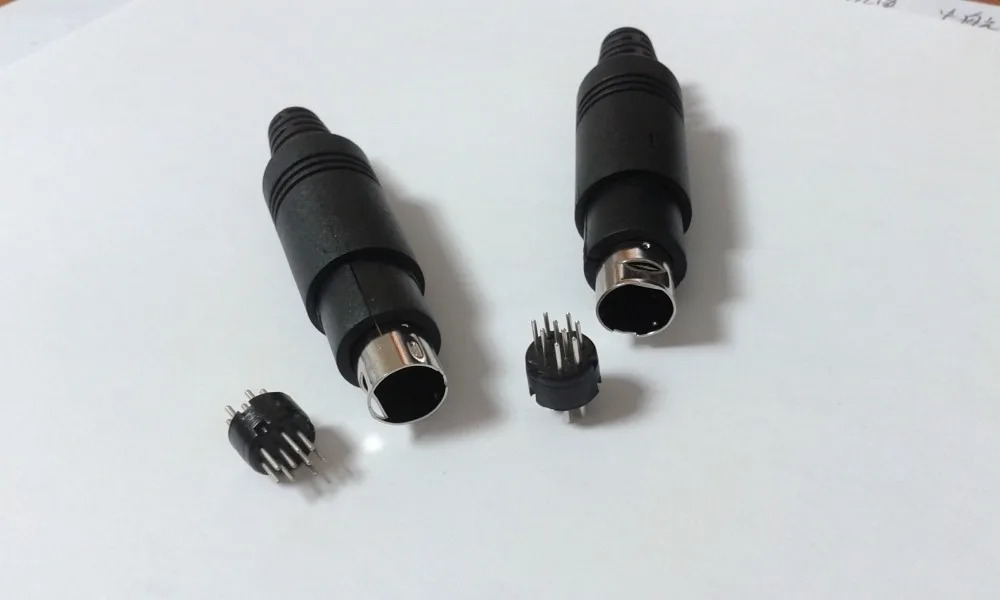 20 шт. мини DIN 9 контактный разъем адаптер пайки|adapter|adapter connectoradapter pin |