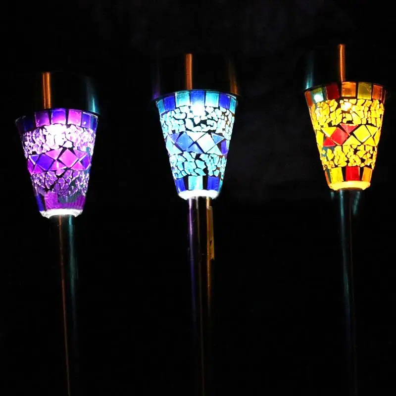 3 шт. светодиодный садовый светильник на солнечной батарее|Светодиодные