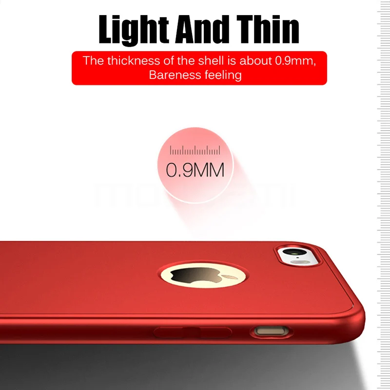 CAPAME для iPhone 6 6s 8 Plus чехлы телефонов Силиконовый ТПУ роскошная защита 360 градусов