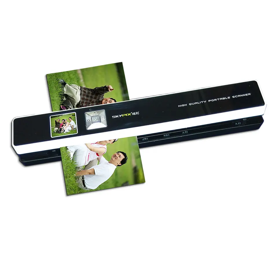 Портативный Мобильный книжный сканер 1200 точек/дюйм Авто подачи листов A4