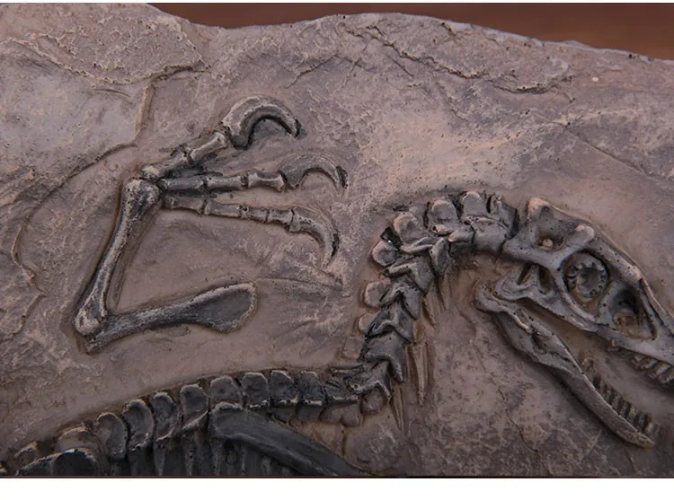 Смола моделирование динозавра бронтозавр fossil творческий ручной работы Домашний Декор Парк Юрского периода частный художественный