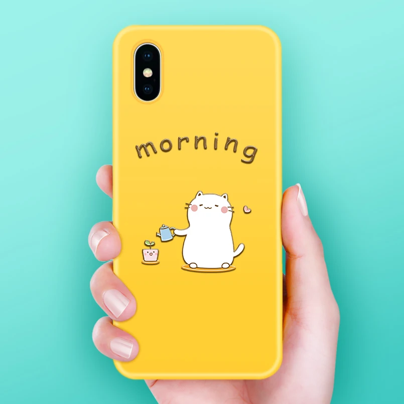 Силиконовый чехол ASINA для iPhone XS Max с милыми животными противоударный X XR 3D