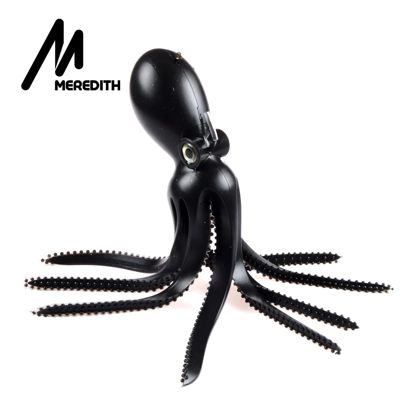 Рыболовные приманки MEREDITH 280 г 24 см с длинным хвостом мягкие осьминог|soft lure fish|lure