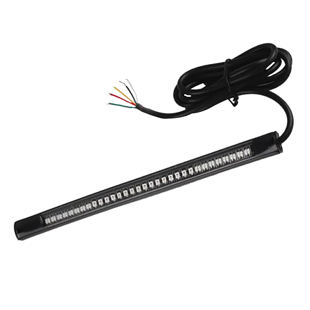 Мотоциклетные гибкие интегрированные 48-Светодиодные тормозные задние