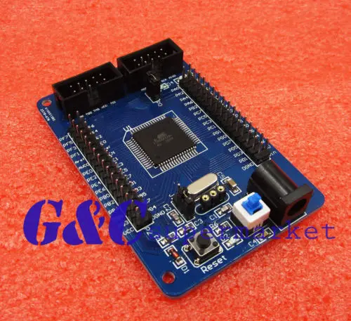 ATMega128 M128 AVR Минимальная ядро развития системная плата модуль ISP JTAG | Электронные