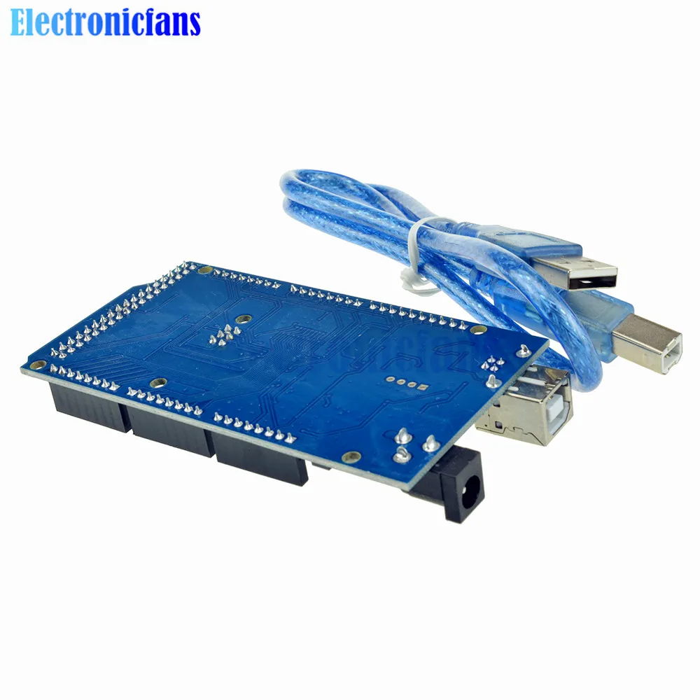 1 комплект Mega 2560 R3 Mega2560 REV3 Atmega2560-16AU CH340G Модуль платы драйвера 5 в 16 МГц 256кб USB порт памяти с кабелем наивысшего качества
