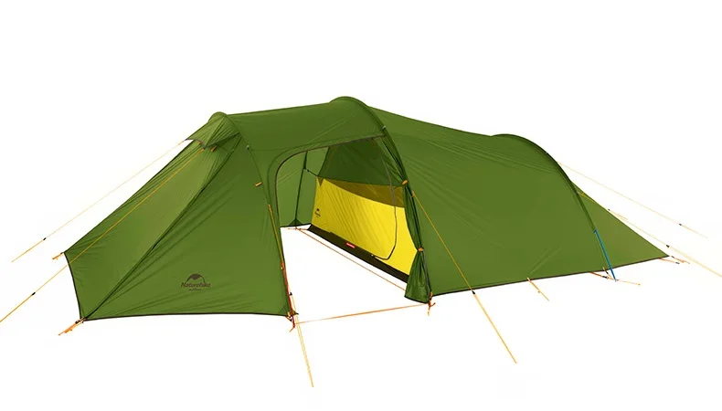 Naturehike открытый 3 Человек Палатка Сверхлегкий туннель