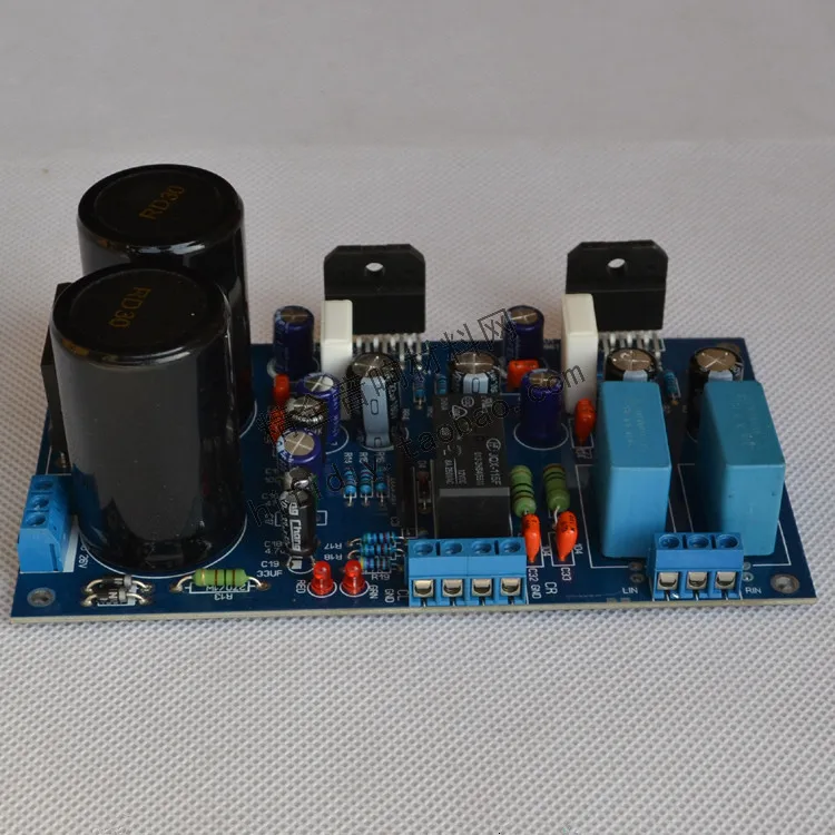 

68W * 2 amplifier board Fever DIY amplifier board LM3886 pure power amp finished plate 2.0-channel (with protection)