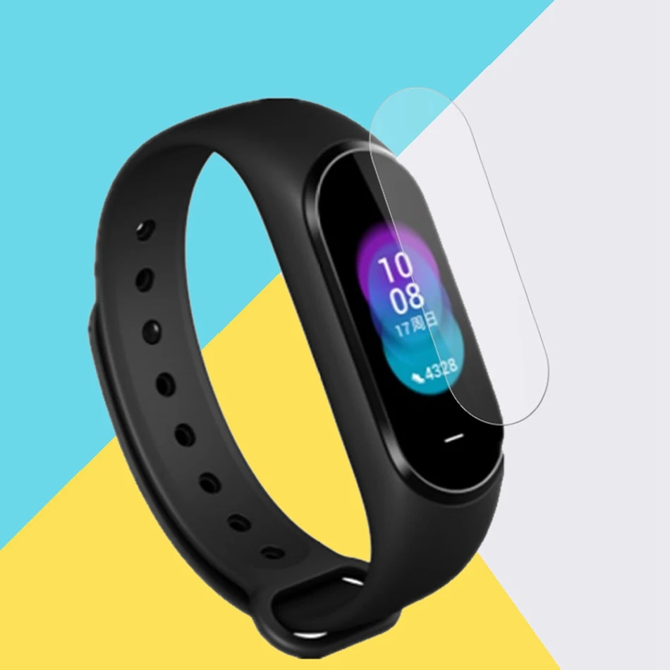 Защитная пленка для Xiaomi Mi Band 4 защитная смарт-браслета mi защитное покрытие экрана