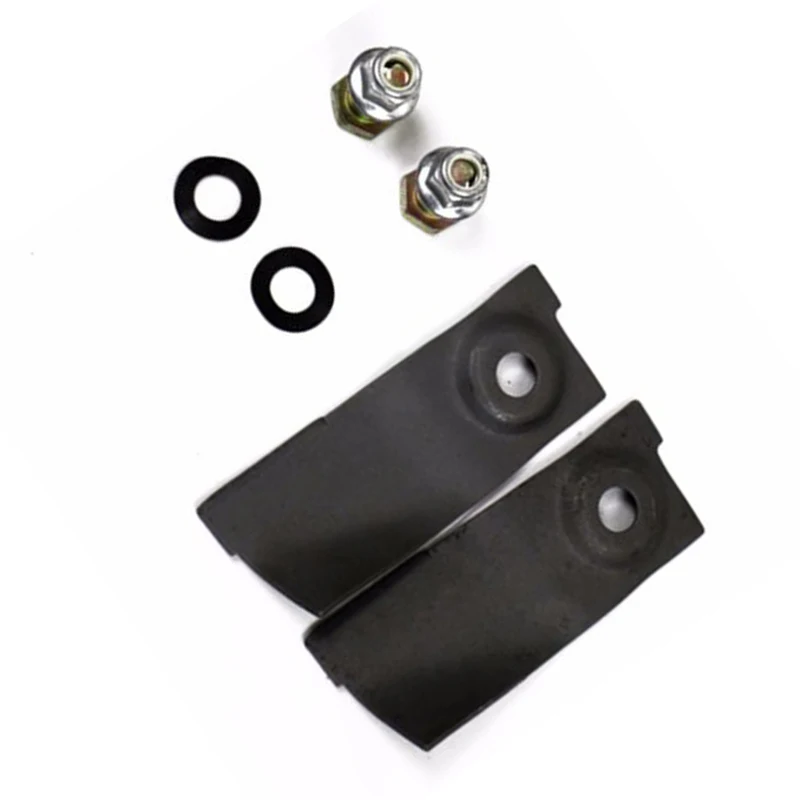 2 шт. черная закаленная газонокосилка 18 дюймов лезвия и болты для Masport 200 300 400 500 600