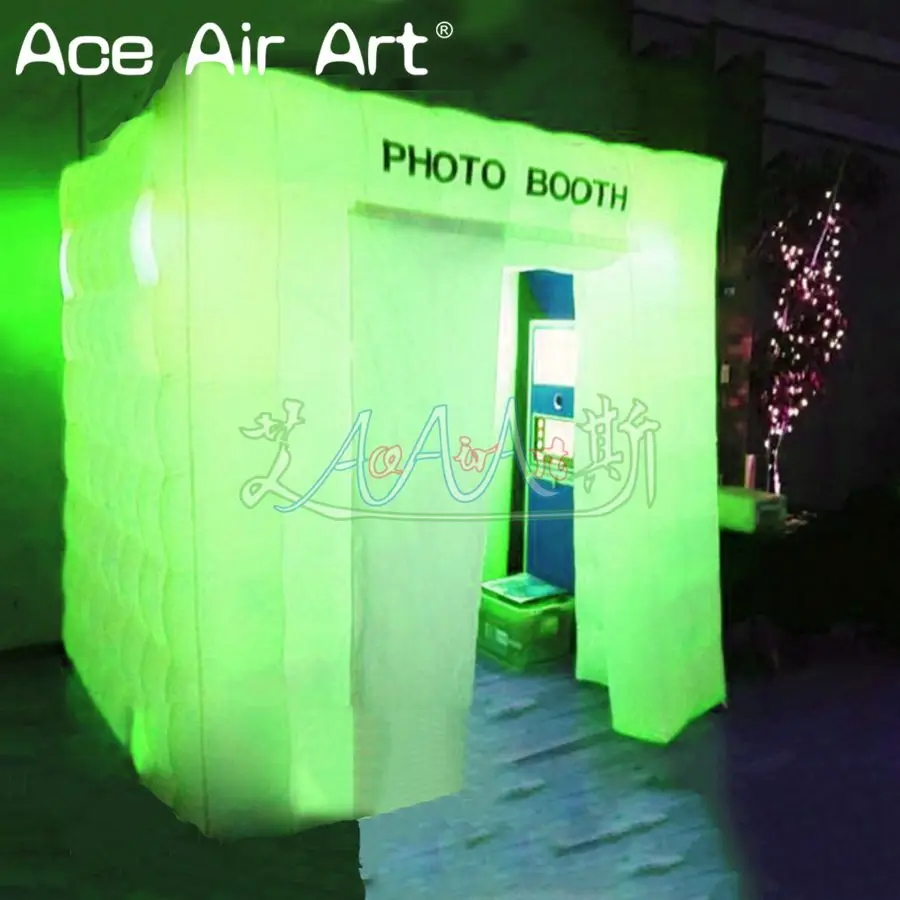 Завод выпускал надувные photo booth дисплей selfie private studio с изготовленным на заказ