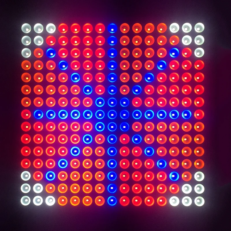 45W 225 LED AU/US/EU/UK стандартная полноспектральная лампа для выращивания растений с