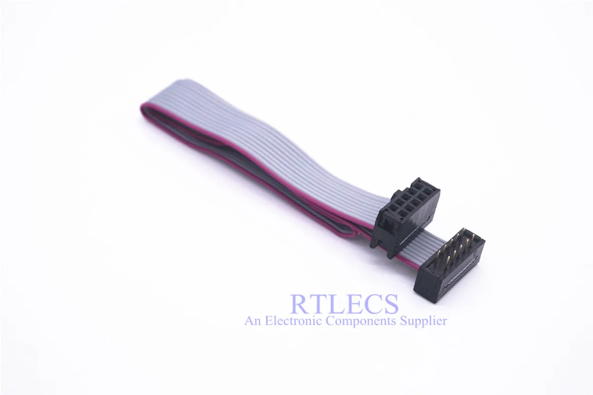 Плоский IDC кабель в сборе 100 шт. 2 54 мм 6 8 10 14 16 20 26 34 40 50 60 64 Pin DIP Tail штекер к адаптеру