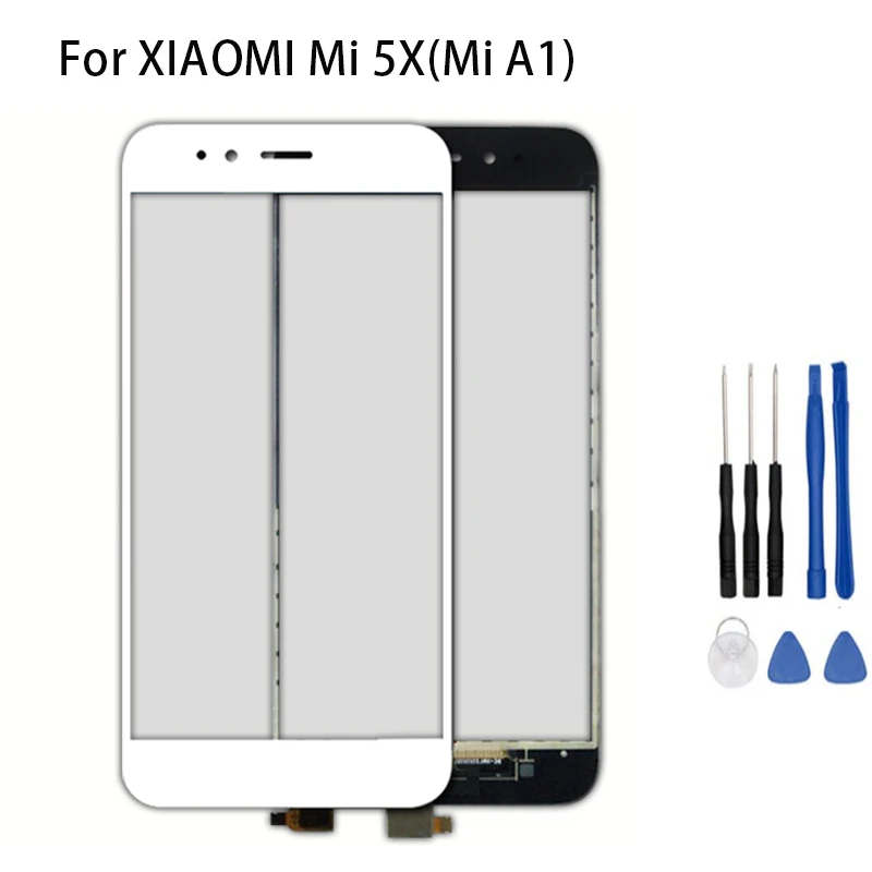 Переднее стекло для XIAOMI Mi 5X A1 сенсорный экран замена сенсорной панели +