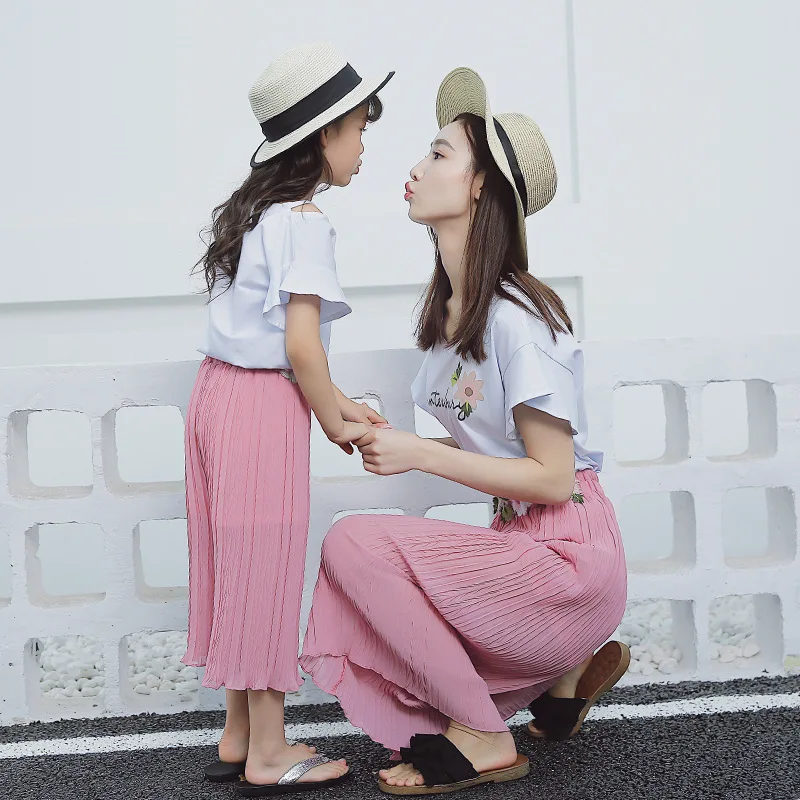 2018 новые принты короткие рукава и Корейская версия корейского стиля детская