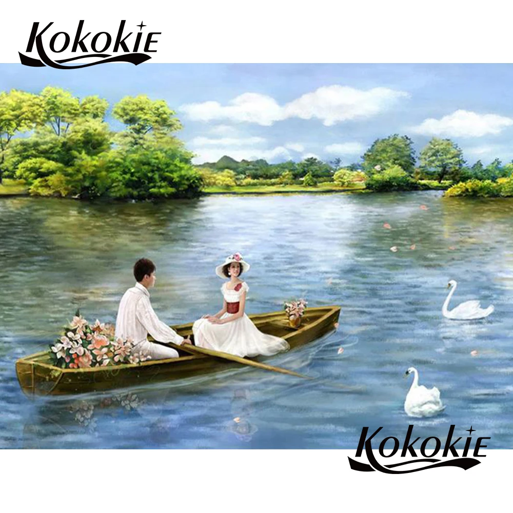 Алмазная вышивка природа алмазное искусство полная квадратная Картинка из страз