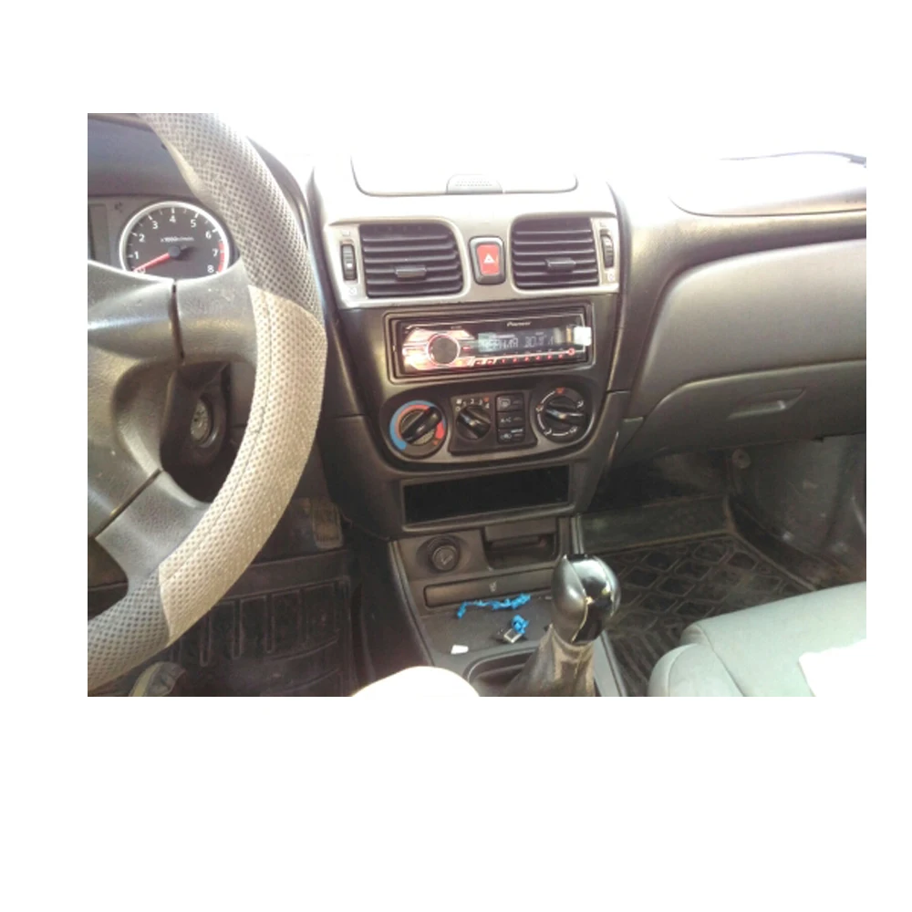1 Din фасции Для Nissan Almera N16 2000-2006 Радио DVD стерео панель приборная панель Установка отделка комплект лица объемный каркас