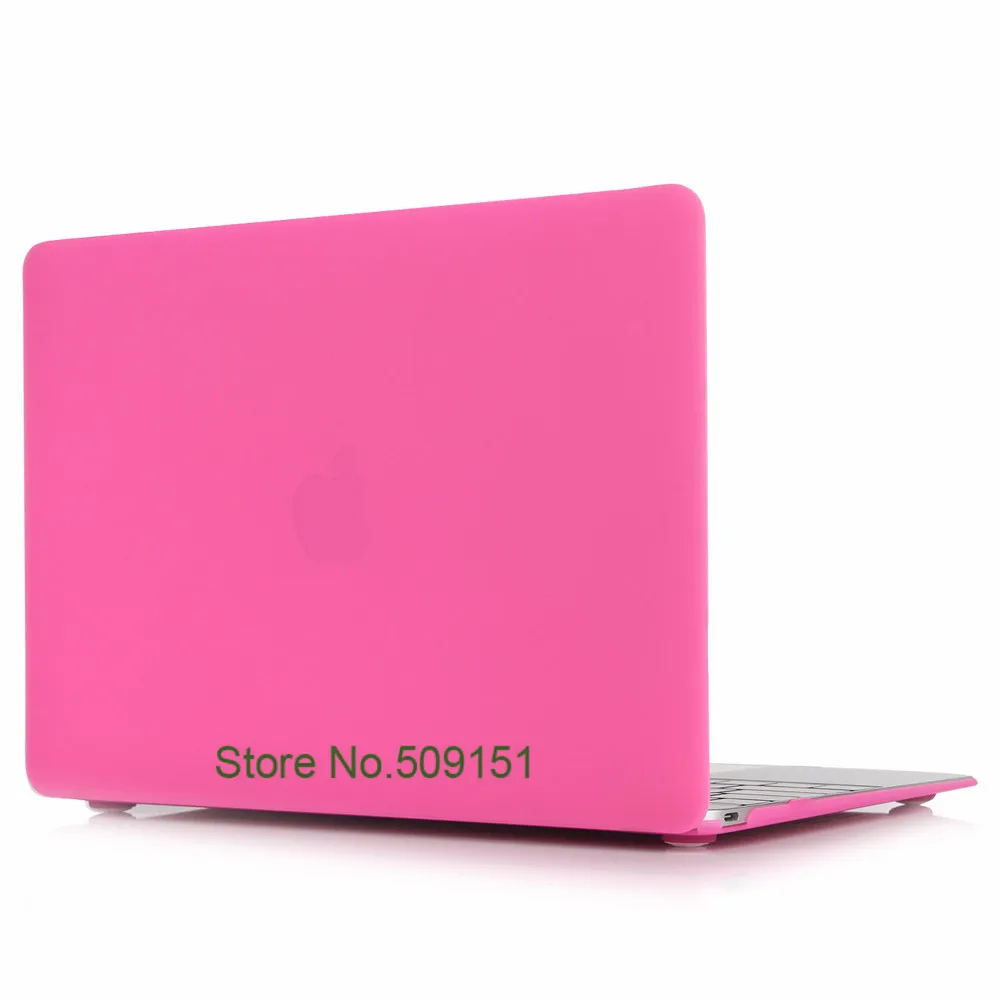 Матовый Жесткий чехол для Macbook Air 11 13 Pro 15 Retina 12 дюймов сумка ноутбука Mac Book new