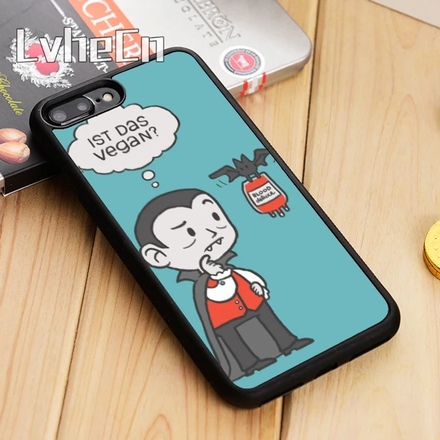 LvheCn чехол вампира для телефона iPhone 5 6 s 7 8 plus 11 12 Pro X XR XS Max Samsung Galaxy S6 S7 edge S8 S9 S10 |