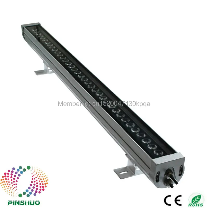 (8 шт./лот) гарантия 3 года 36 Вт DMX светодиодный настенный прожектор DMX512 RGB