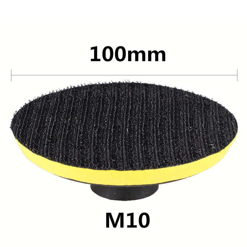 

2016 Dremel Tool 2pcs Polishing Disk M10 With Sticky Adhesive Sandpaper Disc Chuck 100mm Angle Grinder Accessories
