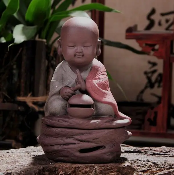 Керамическая курильница для благовоний маленькая Песочная тарелка предметы