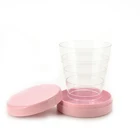 Случайный цвет портативный силиконовый выдвижной складной водная напольная чашка для путешествий телескопическая складная мягкая чашка для питьевой воды