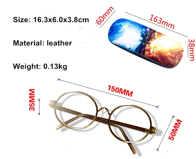 Футляр для очков мальчиков и девочек мультяшный милый персональный креативный