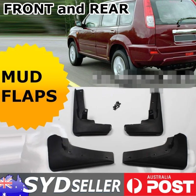 4pcs Car Front and Rear Mud Flaps Splash Fender Guards Mudguard Case For Nissan Xtrail 2008-2012 | Автомобили и мотоциклы