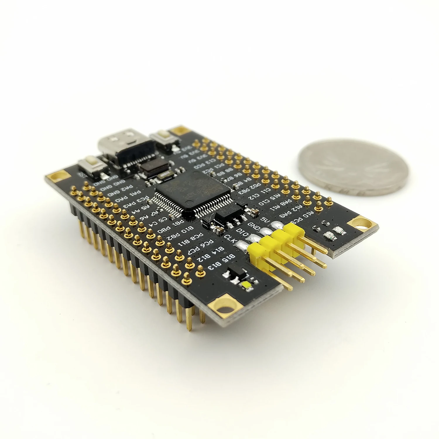 Минимальная системная материнская плата STM32F103RCT6 с защитой от пассажиров STM32