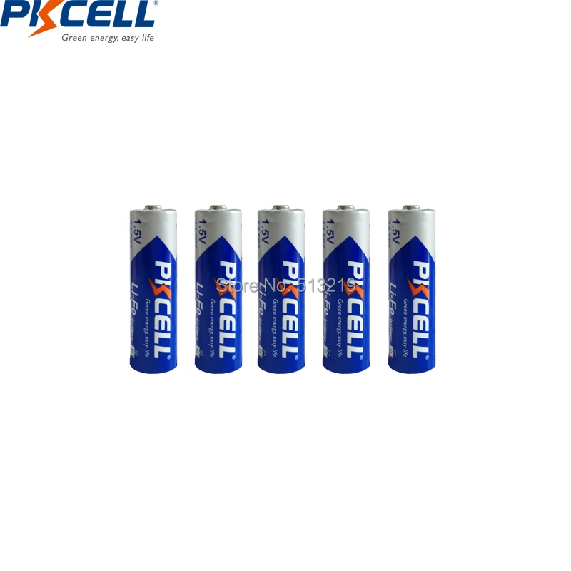 20 шт. PKcell AA 1,5 V FR6 литий-железо батареи FR14505 3000 мА/ч, основная батарея для камеры радио gps