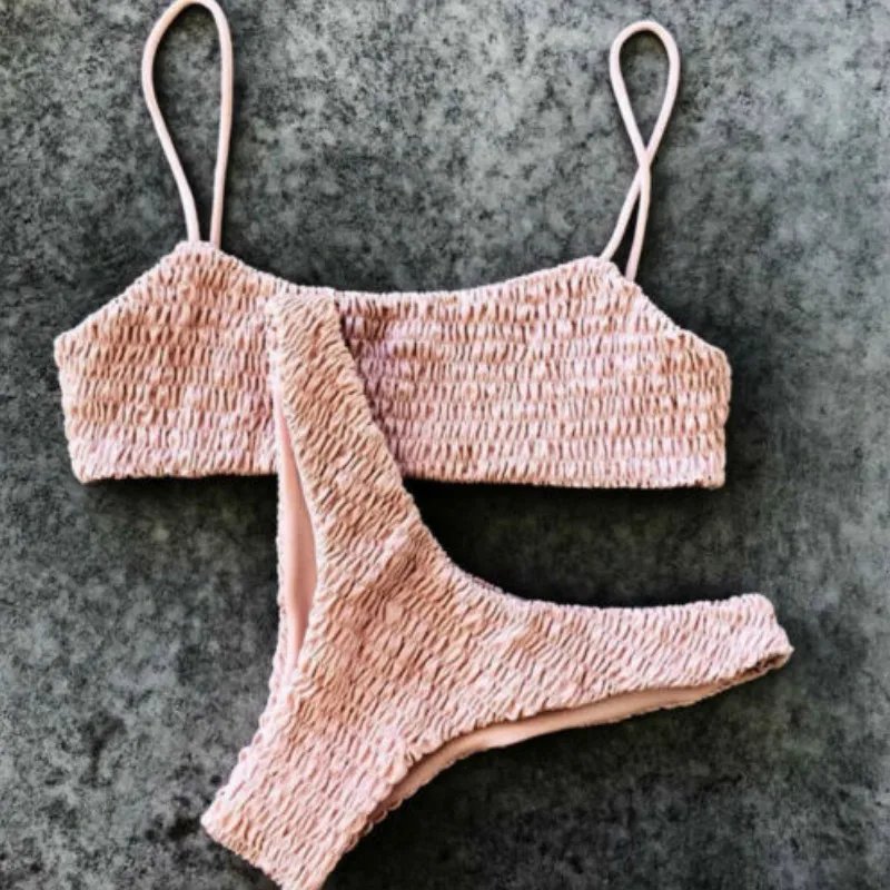 Сексуальный комплект бикини пуш-ап купальный костюм пляжная одежда Бразильское