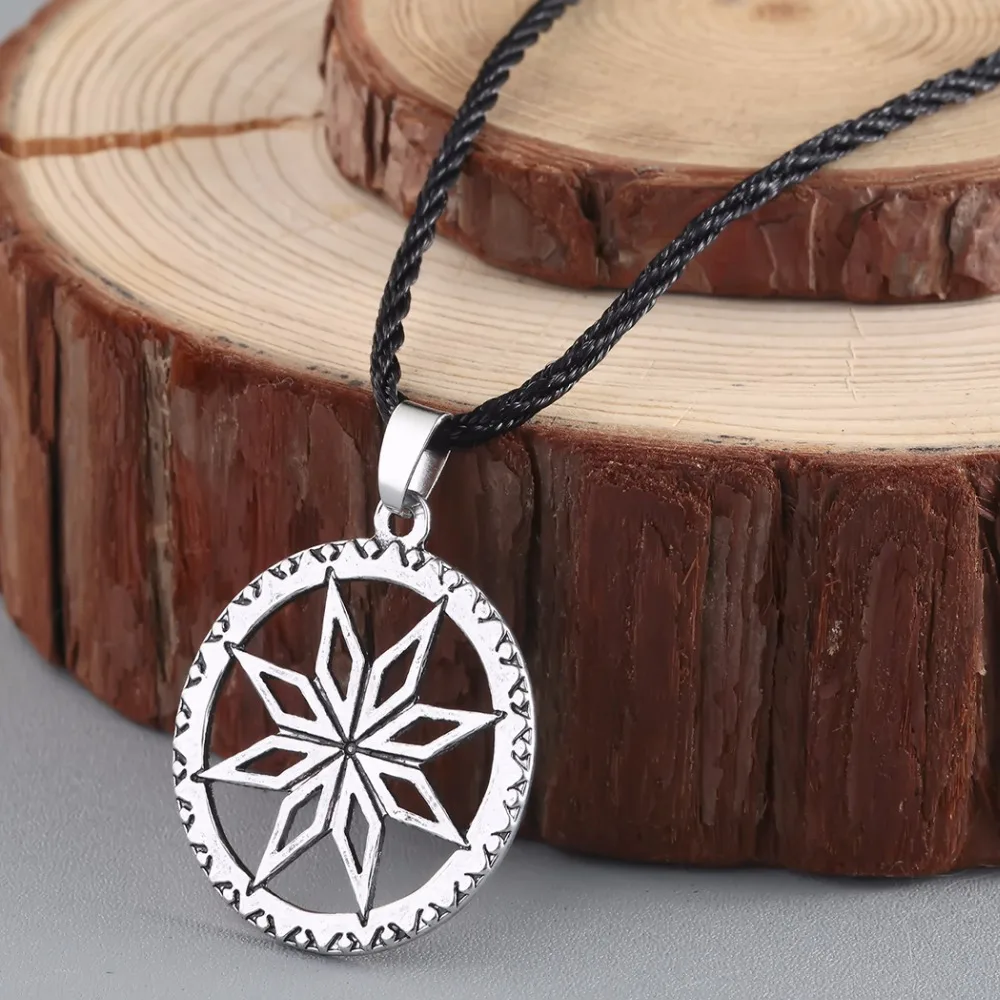 CHENGXUN Мужская Руна викингов ожерелье с подвеской скандинавские языческие