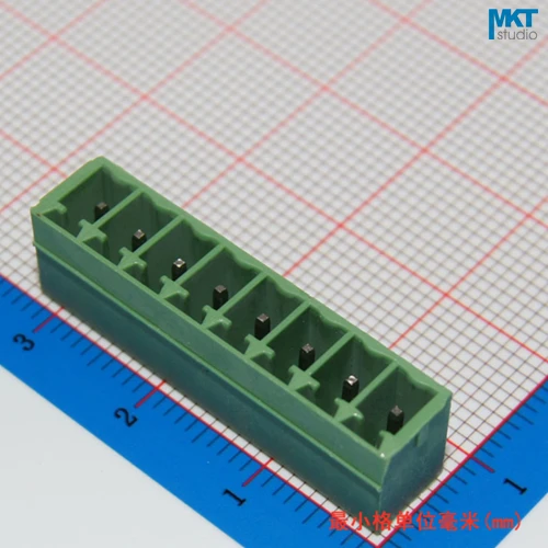 Коннектор для клеммной колодки с прямым углом 8P 100 мм 3 81 шт.|screw terminal block connector|terminal