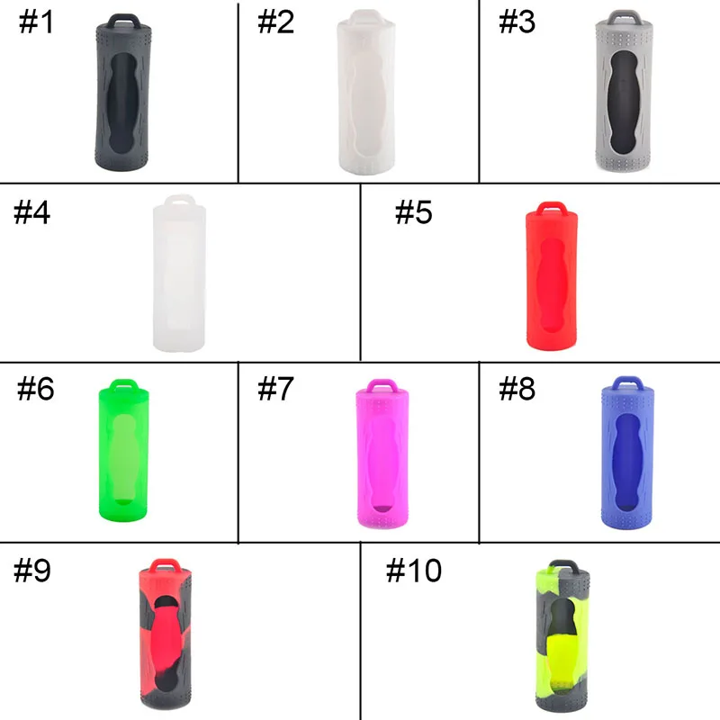 Силиконовый чехол 26650 Батарея крышка 1100 mAh Box Mod для электронной сигареты распылителя без Батарея