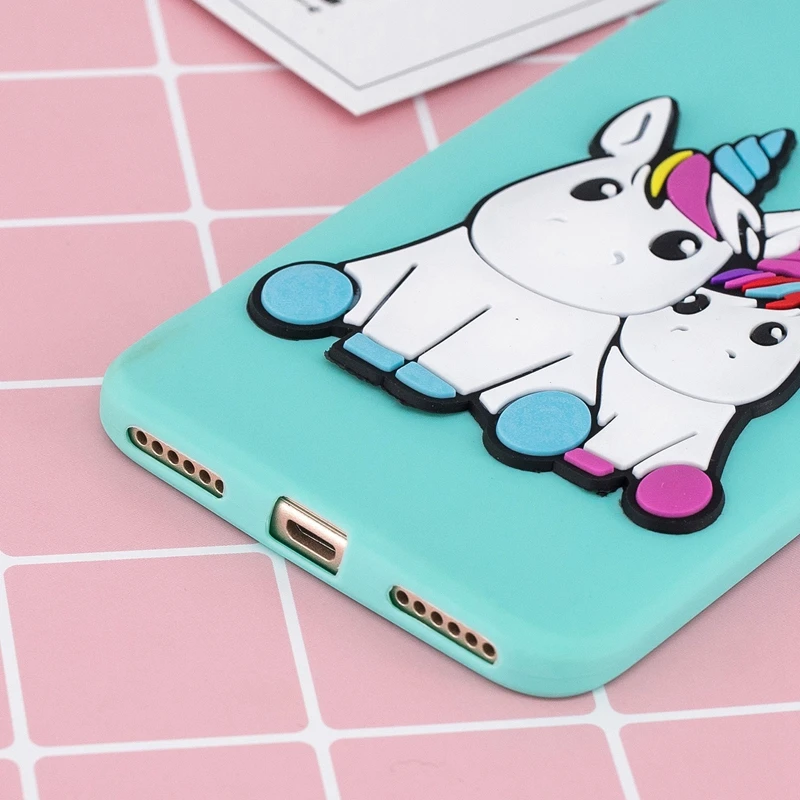3D чехол с единорогом для Xiaomi Redmi Примечание 5A Prime милые Мультяшные игрушки Note
