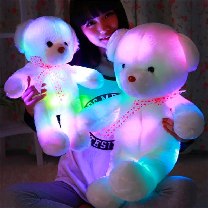 1Pcs Fashion Colorful Star Smile Face Glow LED Luminous Light Pillow Cushion Loving Heart Bear Paw Design Soft Relax Gift | Дом и сад