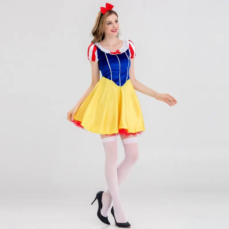 Костюм Белоснежки на заказ костюмы Хэллоуин для взрослых костюм принцессы