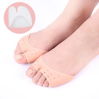 1pair silicone gel soft pads feet care professional ballet shoe pointe toe cap covers high heels pointed toes pain protector