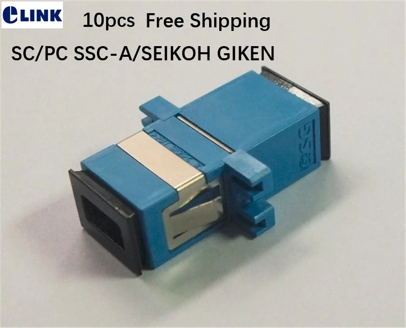 10 шт. SC/PC SSC A/SEIKOH GIKEN волоконно оптический адаптер огнестойкий тот же дизайн NTT ftth