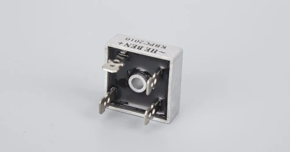 Железный контакт KBPC2010 20A 1000V однофазный мостовой диодный выпрямитель gbpc skbpc |